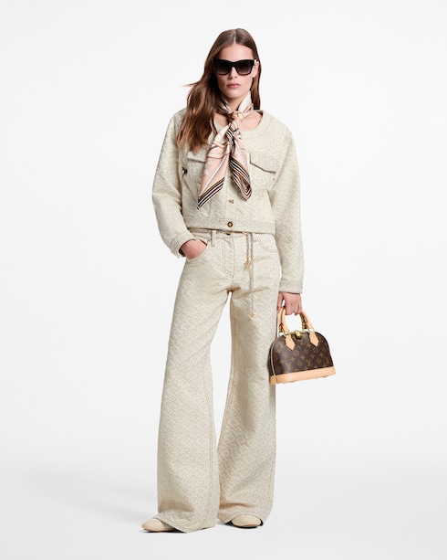 3D Monogram Denim Jacket in Women's Ready-to-Wear Coats and Jackets collections by Louis Vuitton