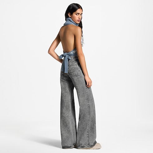 Alpine Knit Crop Top in Women's Ready-to-Wear Tops and Shirts collections by Louis Vuitton (Product zoom)