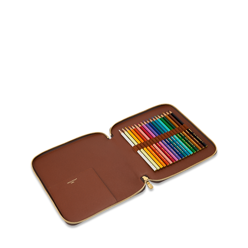 Art and Craft Coloring Pouch interior view