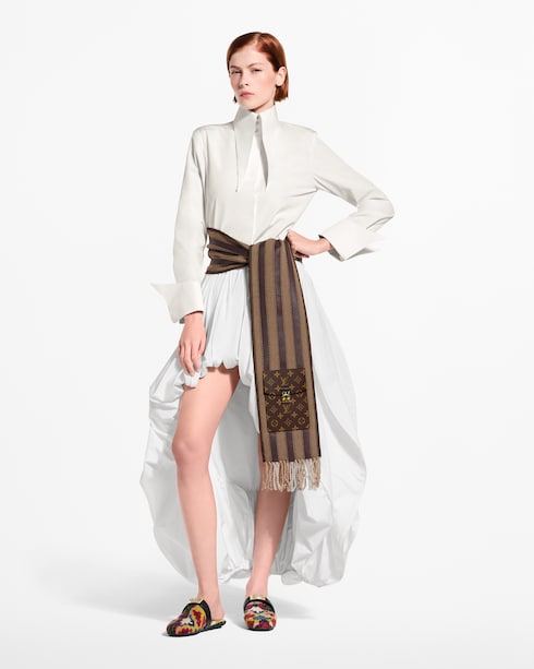 Asymmetrical Balloon Skirt in Wanita's Pakaian Rok dan Celana Pendek collections by Louis Vuitton