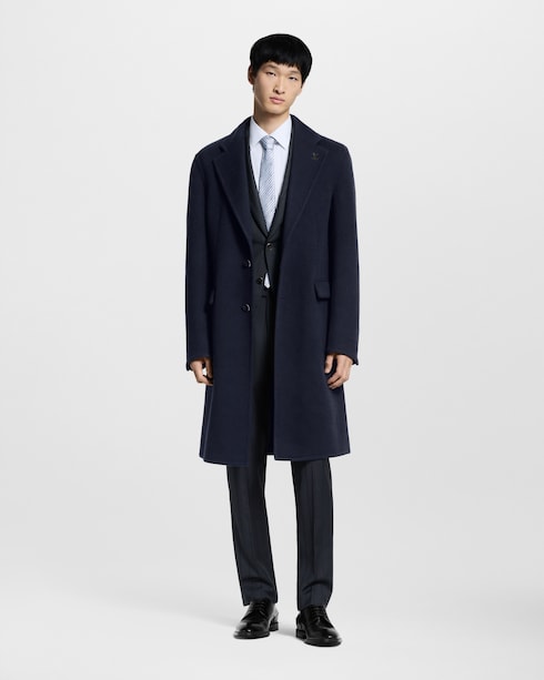 Cashmere Double Face Coat in New's For Men New Formal collections by Louis Vuitton
