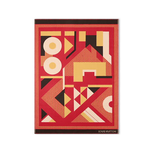 Charleston Throw Blanket in Trunks, Travel and Home's Home and Art of Dining Home Textile collections by Louis Vuitton (Product zoom)
