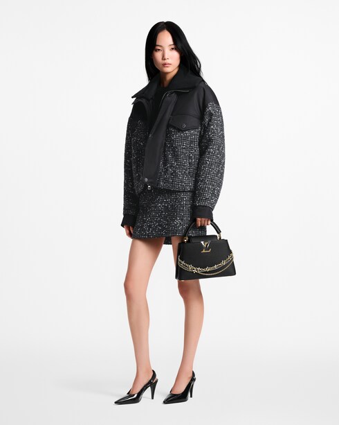 Check Tweed Sporty Jacket in Women's Ready to Wear Coats and Jackets collections by Louis Vuitton