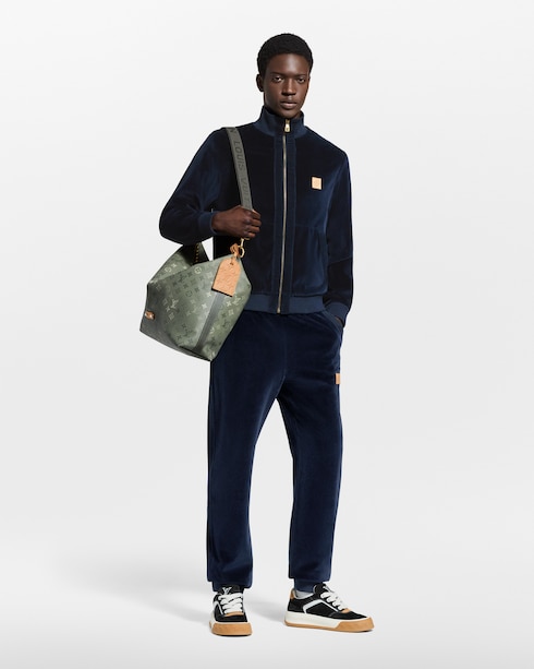 Chic Velvet Track Pants in New's For Men Spring-Summer 2026 Pre-Collection collections by Louis Vuitton
