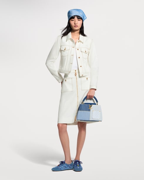 Contrast Stitch Utility Jacket in Women's Ready-to-Wear Coats and Jackets collections by Louis Vuitton