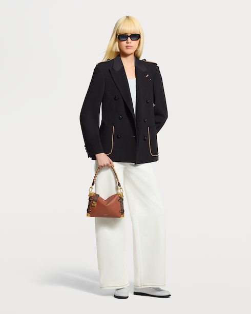 Contrast Trim Double-Breasted Blazer in Women's Ready to Wear Coats and Jackets collections by Louis Vuitton