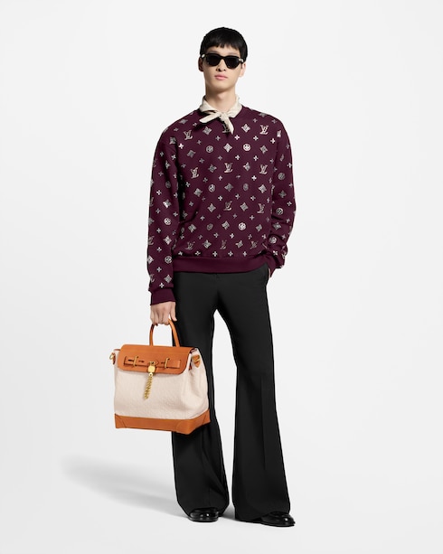 Crystal Monogram Crewneck in Men's Ready-to-Wear All Ready-to-Wear collections by Louis Vuitton