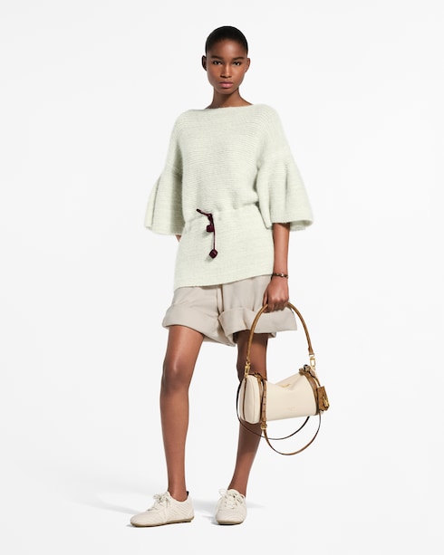 Cuffed Wool-Cashmere Shorts in Women's Ready-to-Wear Skirts and Shorts collections by Louis Vuitton