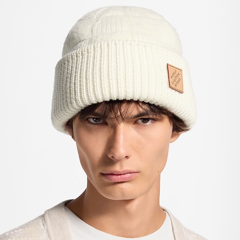 Damier Cloud Beanie S00 in Men's Accessories Hats, Beanies and Gloves collections by Louis Vuitton (Product zoom)