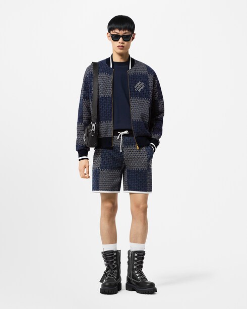 Damier Quilted Cotton Shorts in Men's Discontinued Product Obs 15 collections by Louis Vuitton