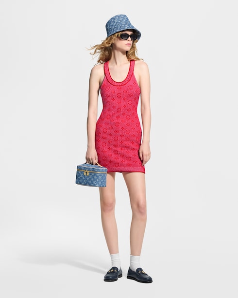 Denim Bucket Hat . in Women's Accessories Hats and Gloves collections by Louis Vuitton