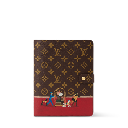 Desk agenda cover MM Carnets de Palace S00 in Trunks, Travel and Home's Books and Stationery Office and Writing collections by Louis Vuitton (Product zoom)