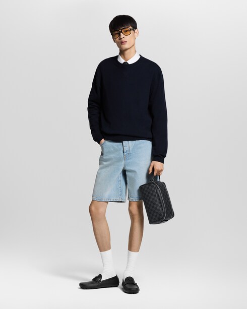 Dopp Kit Toilet Pouch Damier Graphite Canvas in New's Ramadan Ramadan Selection for Him collections by Louis Vuitton