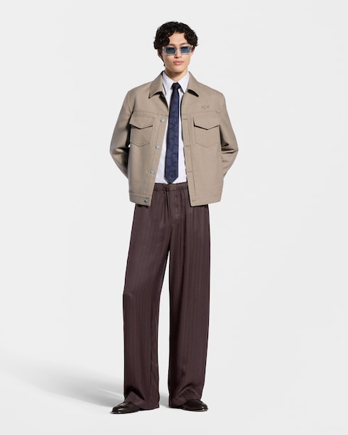 Drafting Locks Tie . in Men's Accessories Ties collections by Louis Vuitton
