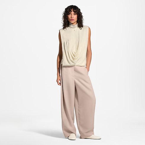 Drape Front Top in Women's Ready-to-Wear Tops and Shirts collections by Louis Vuitton (Product zoom)