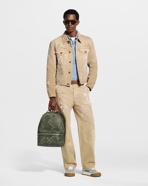 Embellished Denim Trucker Jacket in Men's Ready-to-Wear Outerwear and Coats collections by Louis Vuitton