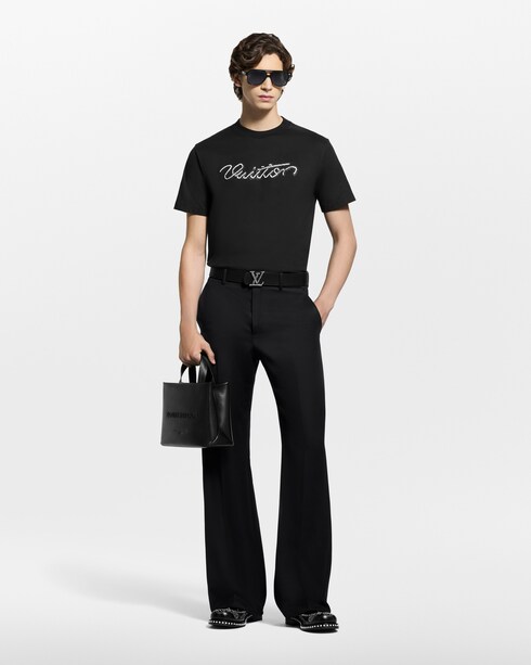 Embellished Signature Short-Sleeved T-Shirt in Men's Ready-to-Wear All Ready-to-Wear collections by Louis Vuitton