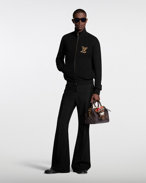 Embellished Signature Track Top in Terbaru's Koleksi untuk Pria Spring-Summer 2026 Show collections by Louis Vuitton