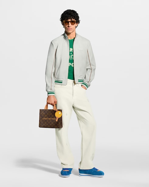 Embroidered Signature Short-Sleeved T-Shirt in Men's Ready-to-Wear T-shirts and Polos collections by Louis Vuitton
