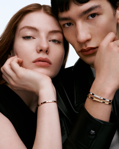 Empreinte Small Bangle, Pink Gold in Jewelry's Categories Bracelets collections by Louis Vuitton