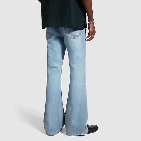 Flared Fit Denim Pants in Men's Ready-to-Wear All Ready-to-Wear collections by Louis Vuitton (Product zoom)