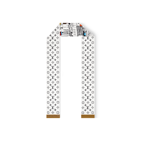 Gaston’s Travel Bandeau S00 in Women's Accessories Silk Squares and Bandeaus collections by Louis Vuitton (Product zoom)