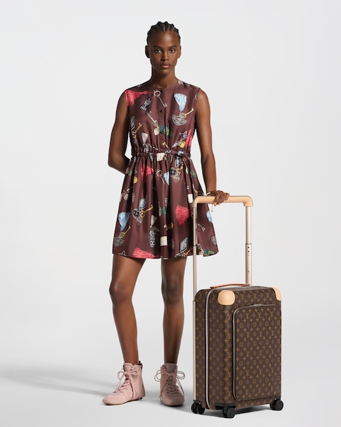 Getaway Print Drawstring Dress in Women's Ready to Wear Dresses collections by Louis Vuitton