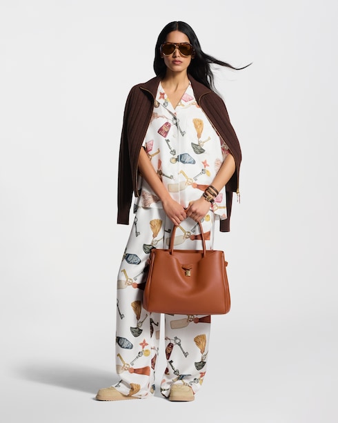 Getaway Wide-Leg Pajamas in Women's Ready-to-Wear Pants collections by Louis Vuitton