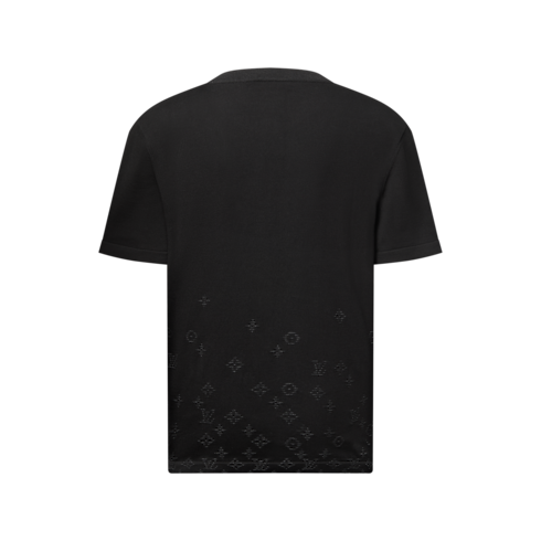 Gradient Signature Jacquard Short-Sleeved Crewneck in Men's Ready-to-Wear Knitwear and Sweatshirts collections by Louis Vuitton (Product zoom)