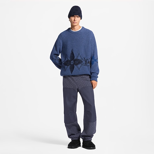 Graphic Crewneck in New's For Men LV Ski collections by Louis Vuitton (Product zoom)
