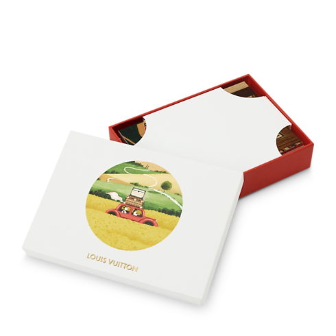 Greeting cards kit Carnets de Palace S00 in Trunks, Travel and Home's Books and Stationery Office and Writing collections by Louis Vuitton (Product zoom)