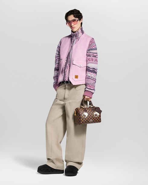 남성 신제품 2025 가을-겨울 남성 컬렉션 하프 집 풀오버 | 루이비통 공식 온라인 스토어®