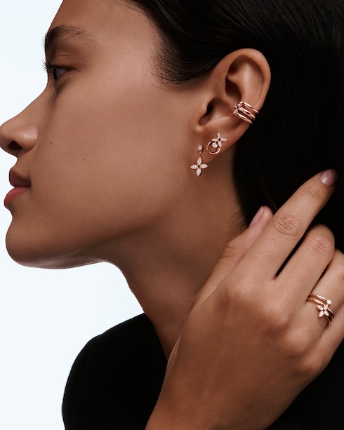 Idylle Blossom Earring, Pink Gold and Diamonds - Per Unit in Jewelry's Categories Earrings collections by Louis Vuitton