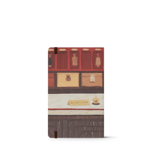 Jane Notebook MM & Stickers Carnets de Palace Reception S00 in Trunks, Travel and Home's Books and Stationery Office and Writing collections by Louis Vuitton (Product zoom)
