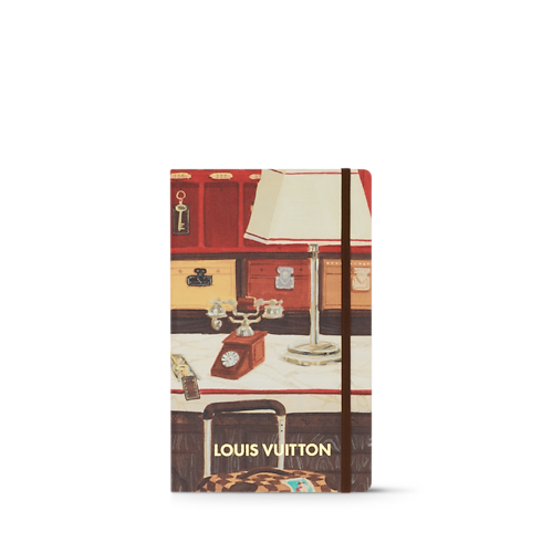 Jane Notebook MM & Stickers Carnets de Palace Reception S00 in Trunks, Travel and Home's Books and Stationery Office and Writing collections by Louis Vuitton (Product zoom)