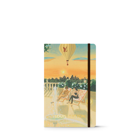 Jane Notebook MM & Stickers Carnets de Palace Sunset S00 in Trunks, Travel and Home's Books and Stationery Office and Writing collections by Louis Vuitton (Product zoom)