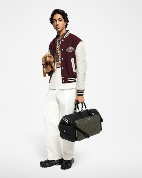 Keepall Bandoulière 50 其他皮革 in 男士's 旅遊用品 旅行包 collections by Louis Vuitton