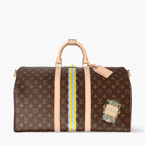 Keepall Bandoulière 50 Mon Monogram Monogram in Gifts's Personalisation Travel Personalisation collections by Louis Vuitton