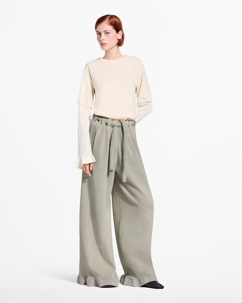 Layer-Effect Long-Sleeved T-Shirt in Women's Ready-to-Wear Tops collections by Louis Vuitton