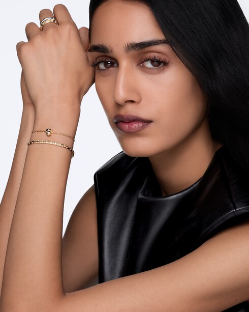 Le Damier de Louis Vuitton Chain Bracelet, Yellow Gold and Diamonds in Jewelry's Categories Bracelets collections by Louis Vuitton