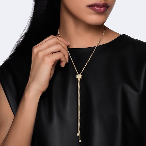 Le Damier de Louis Vuitton Long Pendant, Yellow Gold and Diamonds in Jewelry's Categories Necklaces and Pendants collections by Louis Vuitton (Product zoom)
