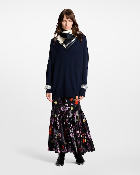 Le Temps d’Un Voyage Square 90 . in Women's Accessories Silk Squares and Bandeaus collections by Louis Vuitton