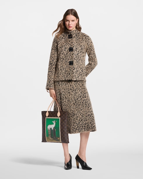 Leopard Knit Jacket in Women's Ready to Wear Coats and Jackets collections by Louis Vuitton