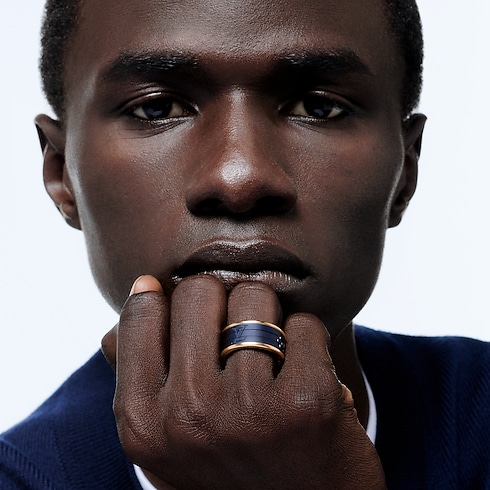 Les Gastons Vuitton Puzzle Ring, Yellow Gold and Titanium in Jewelry's Categories Rings collections by Louis Vuitton (Product zoom)