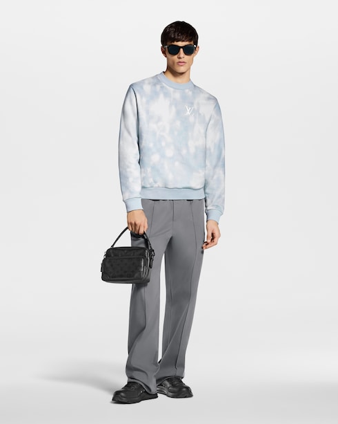 Long-Sleeved Printed Crewneck in Men's Ready-to-Wear All Ready-to-Wear collections by Louis Vuitton