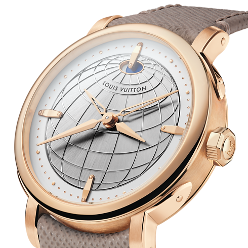 Louis Vuitton Escale Twin Zone, Automatic, 40mm, Rose Gold side view