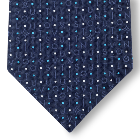LV Alphabet Tie S00 in Men's Accessories Ties collections by Louis Vuitton (Product zoom)