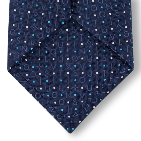 LV Alphabet Tie S00 in Men's Accessories Ties collections by Louis Vuitton (Product zoom)