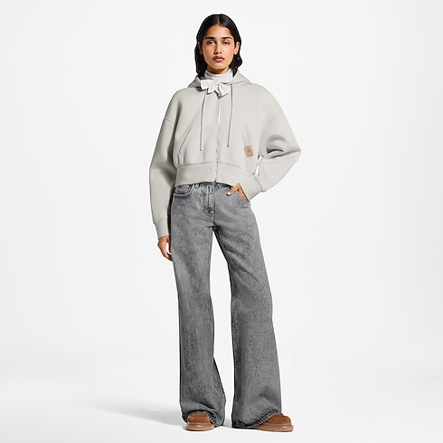 LV Bijoux Zip-Up Hoode in Women's Ready-to-Wear T-shirts and Sweatshirts collections by Louis Vuitton (Product zoom)