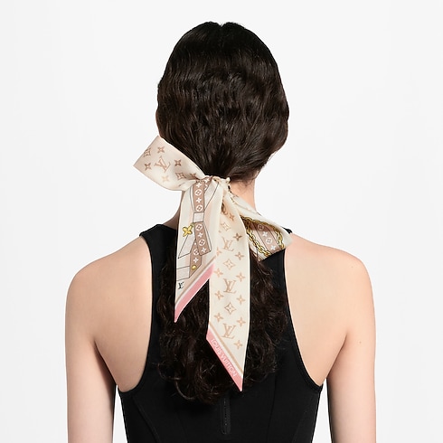 LV Bow BB Bandeau S00 in Women's Accessories Silk Squares and Bandeaus collections by Louis Vuitton (Product zoom)